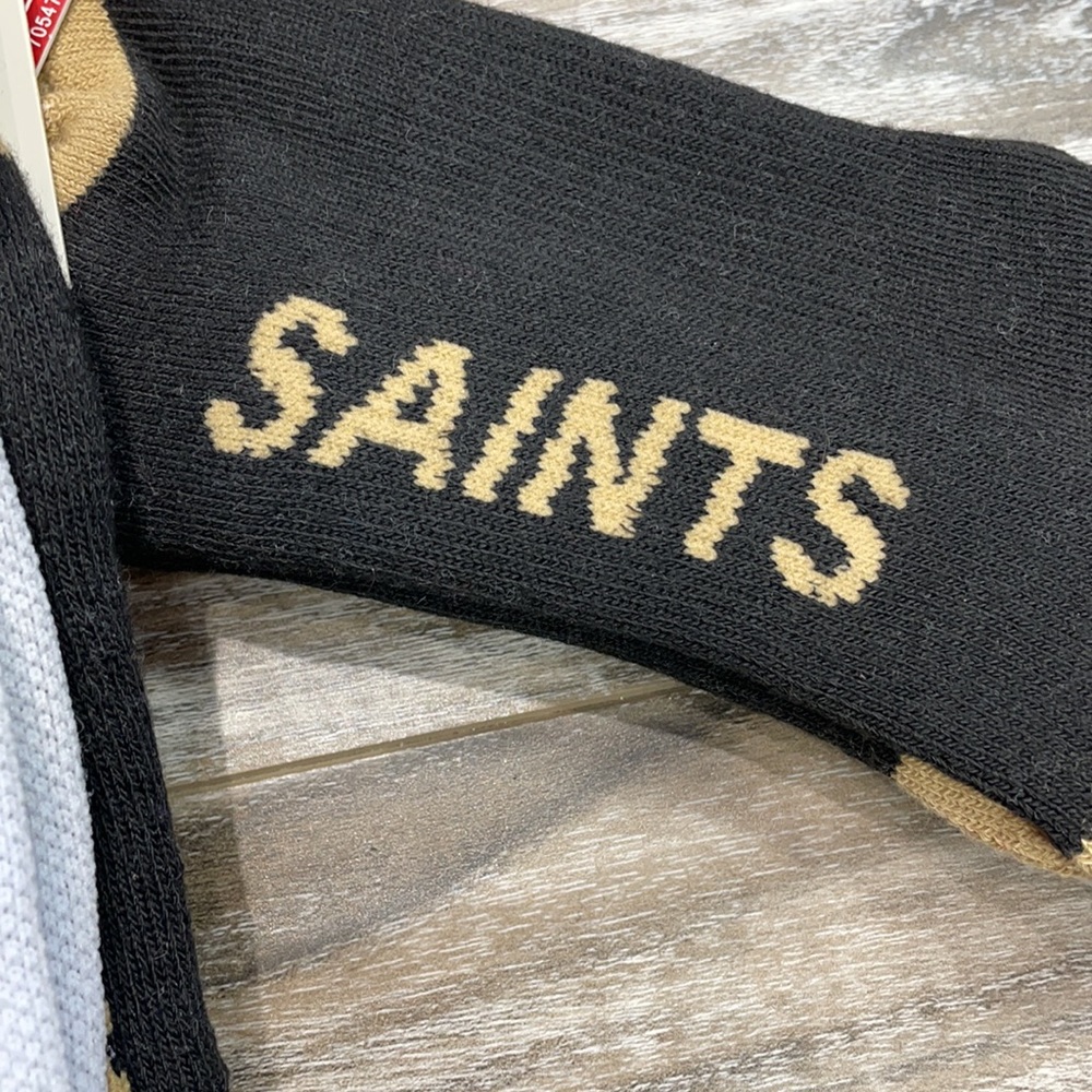 Saints Socks - Picture 3 of 6